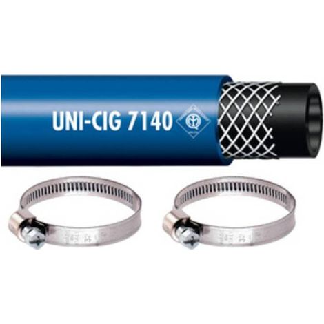 2 x PL TUBO P/GAS GPL IMQ D 8X13MM C/FASCETTE 2 M