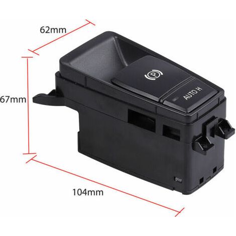 Bouton frein a main stationnement Pour BMW E70 X5 E71 E72 X6 61319148508 Noir (1/4)