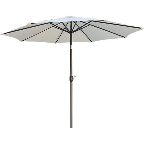PARASOL ALUMINIUM BEIGE - 3M (1/3)