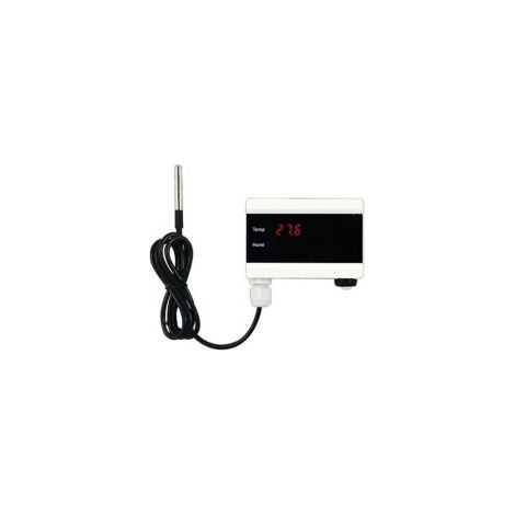 Capteur de température Wi-Fi Tuya. Détecteur de température. Application Smart Life. Alarme. Contrôle du thermostat pour la maison.-Crezuo
