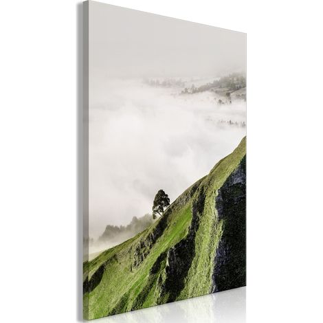Gemälde – Baum über den Wolken (1-teilig) vertikal (1/3)