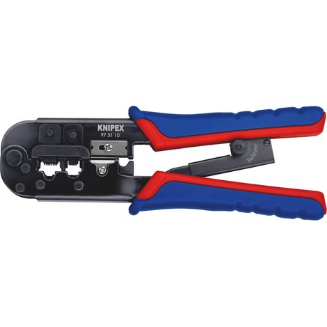 Draper 34060 KNIPEX 97 51 10 SB Crimping Pliers for Western Plugs,190mm