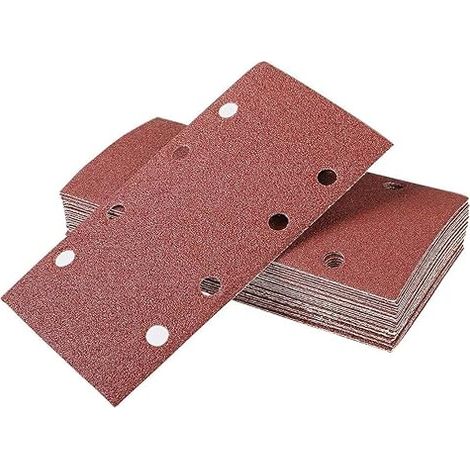Feuilles Abrasives pour Ponceuse Vibrante 93 x 185 mm (1/5)