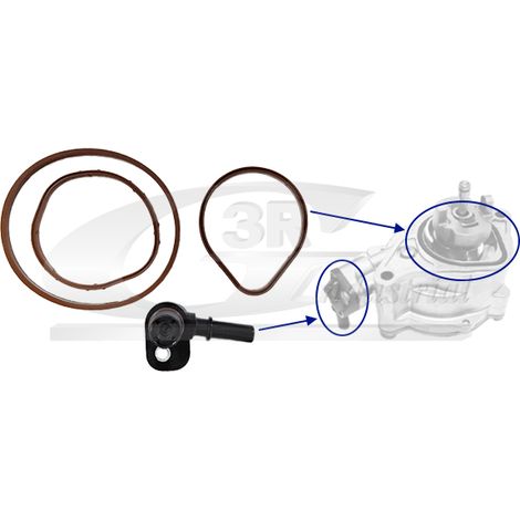 3RG 74801 KIT REPARACIÃƒâ€œN BOMBA VACÃƒÂO (4PCS)