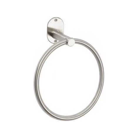 PORTA ASCIUGAMANI AD ANELLO MOD. BLIZZ SPAZZOLATO Misura: Spazzolato 19xh.22,6x7,7