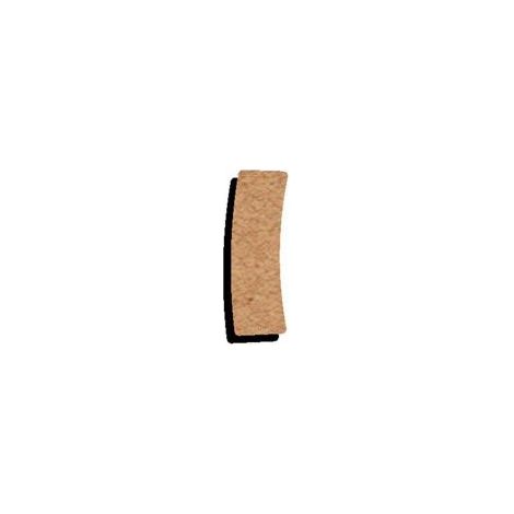 Lettre en bois - Legeantdelafete - 15 cm - Marron - Artisanal - Décoratif (1/3)