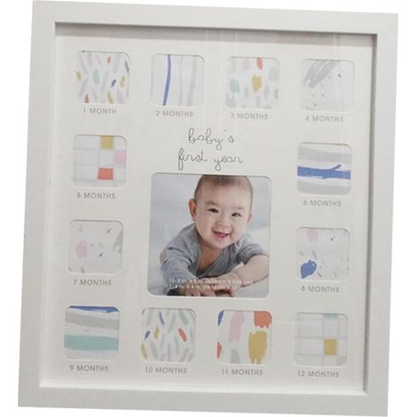 Cadre photo TOYANDONA pour nouveau né 12 mois souvenir pour (1/5)