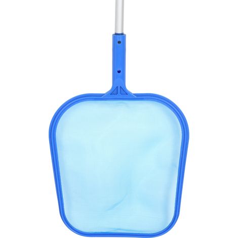 Outil de nettoyage piscine : 1 râteau à feuilles + 5 perches, écumoire surface en aluminium nylon 42.7x29 cm accessoires étang (1/5)