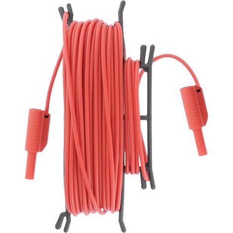 Metrel A 1640 Puntali di sicurezza Spina a banana 4 mm Spina a banana 4 mm 20 m Rosso 1 pz.