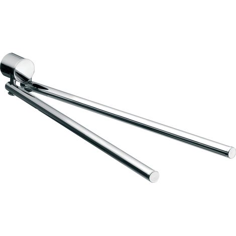 Toallero emco rondo 2, de 2 brazos, giratorio, 464 mm, cromado, (1/5)