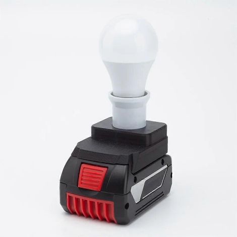 Lampe de travail LED pour ampoule intérieure à batterie lithium Bosch série 18V (batterie non incluse) (1/5)