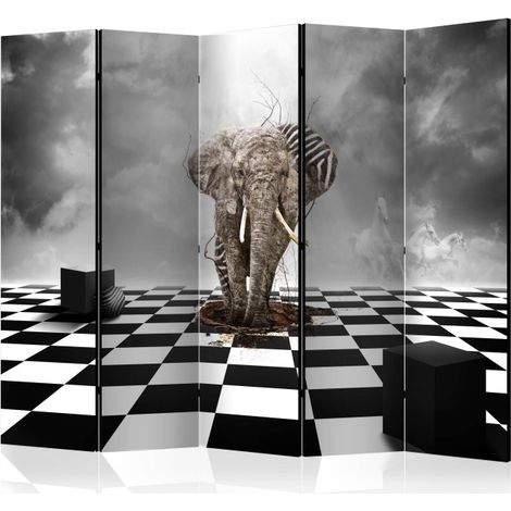 Paravent 5 Volets "Escape From Africa" 172x225cm (1/2)