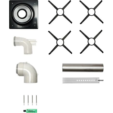 Brötje Kit de base Chaudière-conduit DN 80/125, KAS 80/MC, 832762