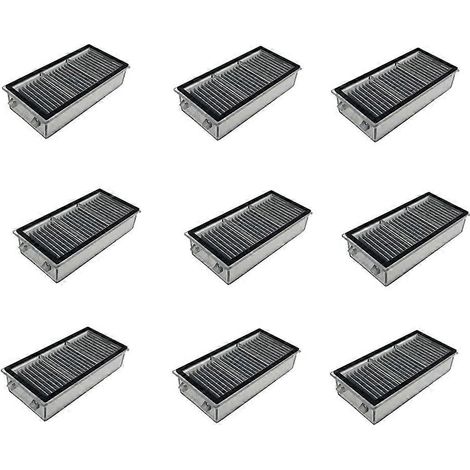 Lot de 9 filtres pour aspirateurs Dreame L40S Pro Ultra / X50 Ultra / L50 Pro Ultra - Pièces de rechange