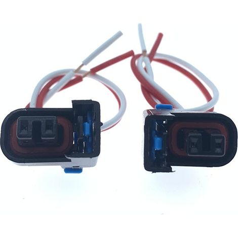 Compatible with Buick Regal, LaCrosse, Excelle, Sail, GL8, 1st generation Delphi fuel injector: plug and socket -- JB1064-2P