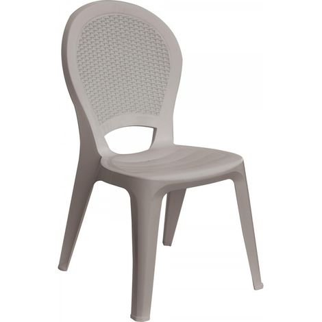 SEDIA PALOMA RATTAN - GRANDSOLEIL Colore: Marrone (1/3)