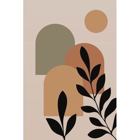 Papier peint panoramique - Boho - 170 cm x 255 cm (1/2)
