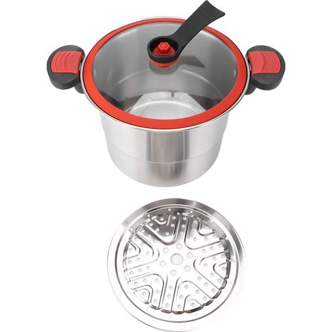 Micro marmite à pression en acier inoxydable 304, antidéflagrant, 7l, grande capacité, Double oreille, cuiseur pour soupe