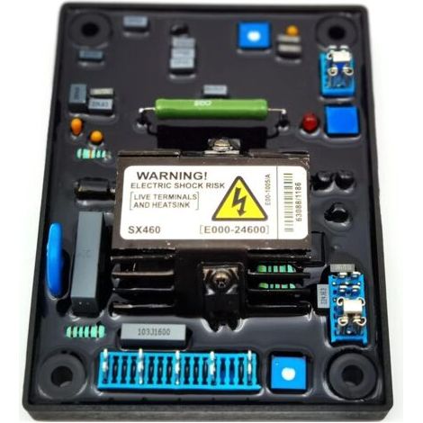 Régulateur de tension automatique AVR SX460, modèles et accessoires compatibles avec le groupe électrogène Stamford (1/4)