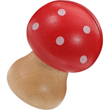 mushroom shaped memo clip holder red photo card and place