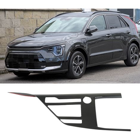 Schalthebelabdeckung mit Carbonfaser-Textur für Kia Niro SG2 2021+ Basismodell (Sonderverpackung) (Übergröße) (1/5)