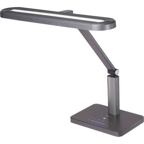 Sygonix SY-6901266 Lampada da scrivania a LED LED (monocolore) LED 18 W Nero (1/5)