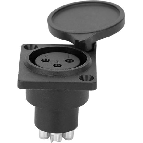 SJLERST Vitesse de conduction incroyable, étanche Femelle Châssis Panneau Prise Audio Prise pour Puissance Microphone Connecteur Xlr Prise