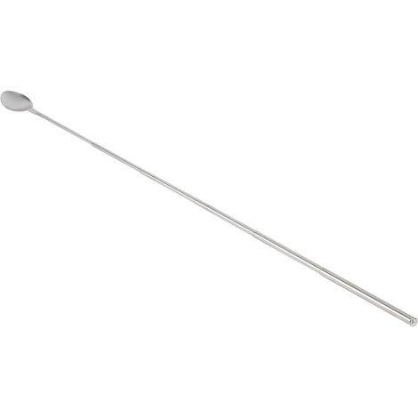 Stainless Steel 62cm Long Telescopic Stirring Spoon Stretchable for Barbecue Tableware Supplies