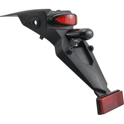 Garde-boue arrière universal for moto Yamaha avec feu arrière à LED et feu stop. (1/5)
