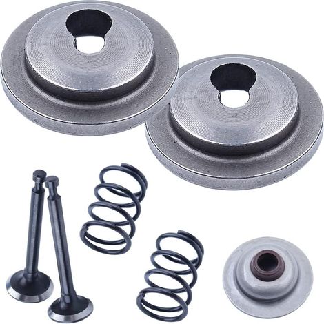 Kit de joint de soupape d'admission et d'échappement avec ressort, tige et joints pour moteur HONDA Gx25 Hht25S, pièce 14711-Z0H-000 Intake, 14721-Z3E-000 Ex., 14751-Z0Z-000 (1/5)