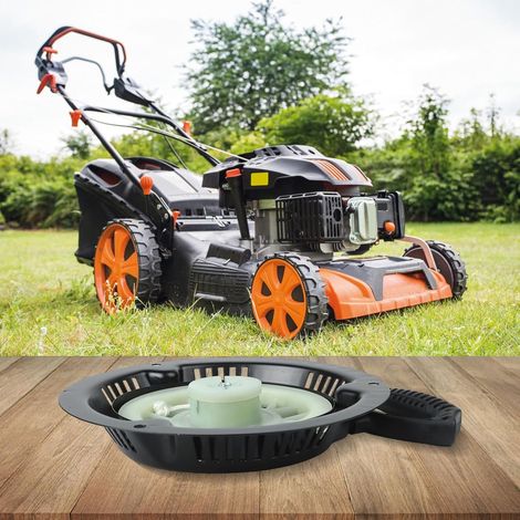 Démarreur de traction compatible avec FX-RM4639, FX-RM5196, FX-RM5.0, FX-RM1855, pour tondeuse à gazon FX-RM1860, pièce de recul en plastique noir (1/5)