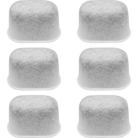 6er-Pack Kohle-Wasserfilter für Breville Espressomaschinen, Ersatz-Einweg-Kaffeefilter für Breville BWF100