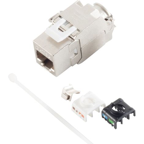 S-IMPULS RJ-45 Keystone CAT.6a 180° STP sans outil