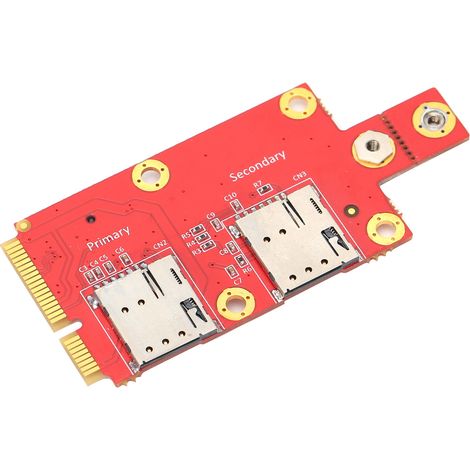 M.2-zu-Mini-PCIe-Adapter mit SIM-Kartensteckplatz – PC- und Laptop-Zubehör (1/5)
