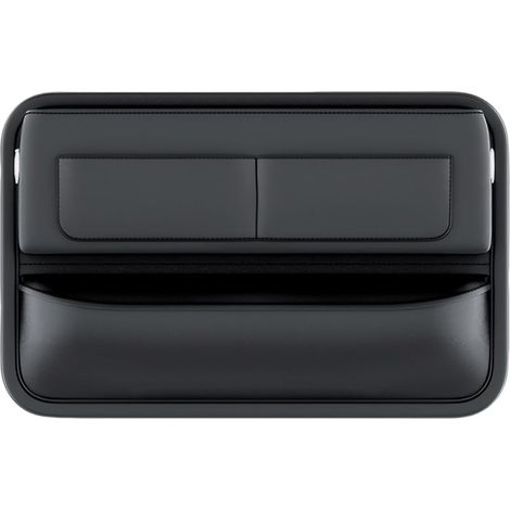 Boîte de Rangement siège Voiture, Organisateur Voiture en PU, et (1/5)