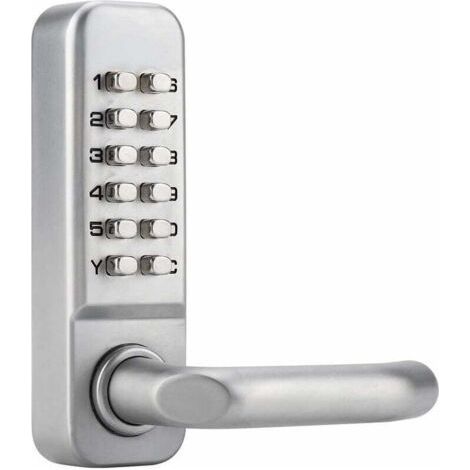 Waterproof Mechanical Code Lock, 1-11 Digit Code Combination Security Password Coded Lock Keyless Mechanical Combination Door Lock for Wooden Office Door (1/4)