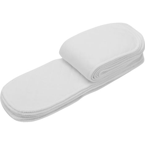10 pièces inserts couches lavables bébé 6 couches coton doux respirant (1/5)