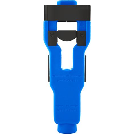 Outil à Mortaiser pour Targette de Porte en Acier Allié Frappe et Guidage Précise pour Installation de Serrurerie (1/5)