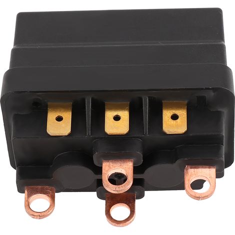 Relais de contacteur de solénoïde de treuil 12 V 120 A en acier universel pour véhicules tout-terrain (VTT, UTV, 4x4) (1/5)