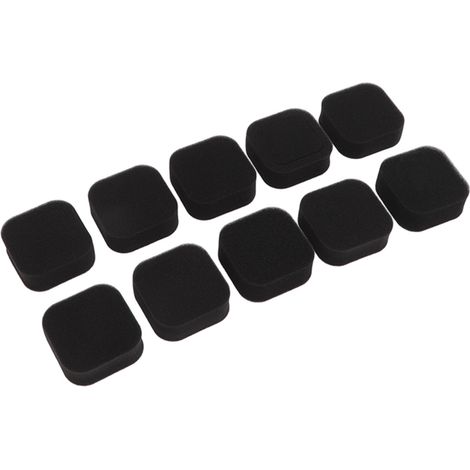 Lot de 10 filtres à air de rechange pour débroussailleuse TH23D Para 11010 2530 (noir) (1/5)