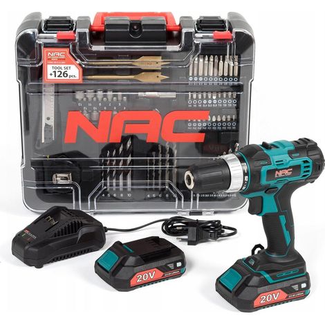 Nac CDB2-40-S-LI-20V Trapano Avvitatore 20V 40Nm LED