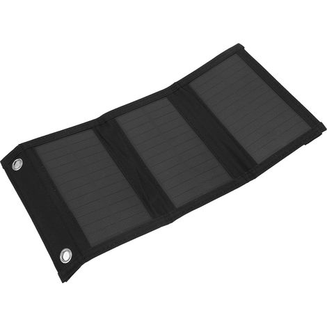 Faltbares 8-W-Solarpanel mit USB-Ausgang, wasserdicht, reißfestes Nylon, tragbares Solarladegerät für Wandern, Camping und Outdoor-Aktivitäten (1/5)