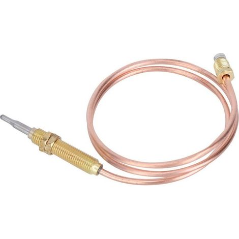 Thermocouple à gaz – groupe accumulation avec pointe M8x1 et écrou – pour barbecue / cheminée / grill (1/5)