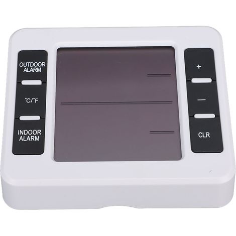 Thermomètre Hygromètre Intérieur Extérieur 433MHz Sans Fil Numérique Moniteur Température Humidité (1/5)