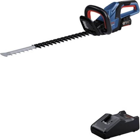 Taille-haies sans fil Bosch GHE 18V-60, 1x 4,0 Ah et chargeur (1/4)
