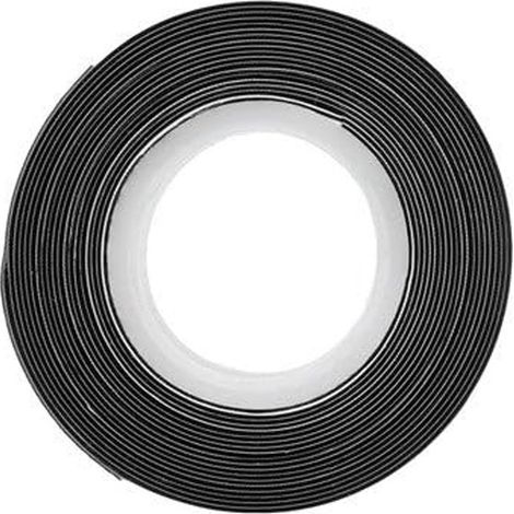 4 Stück Schwarzes selbstvulkanisierendes Klebeband 19 mm x 2,5 m, zur Reparatur von Wasserlecks in Schläuchen und Rohren