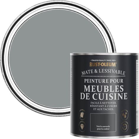Peinture Grise pour Meubles de Cuisine, Finition Mate - Anthracite 750ml (1/5)