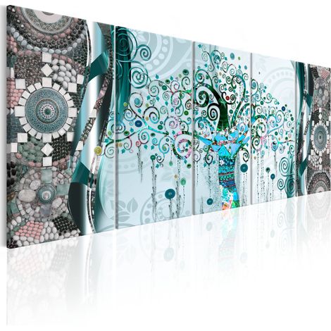 Quadro - Blue Tree - 200x80 (1/4)