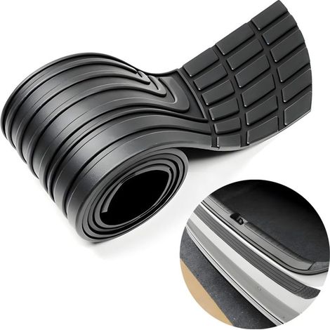 Protection de pare-chocs arrière pour Nissan Rogue 2021-2025, en caoutchouc anti-rayures, accessoires extérieurs pour coffre et seuil de porte. (1/5)