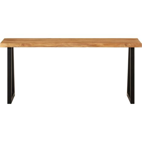 Banc d'intérieur,Banc avec bord vivant 105 cm bois d'acacia massif CFW65445 (1/5)